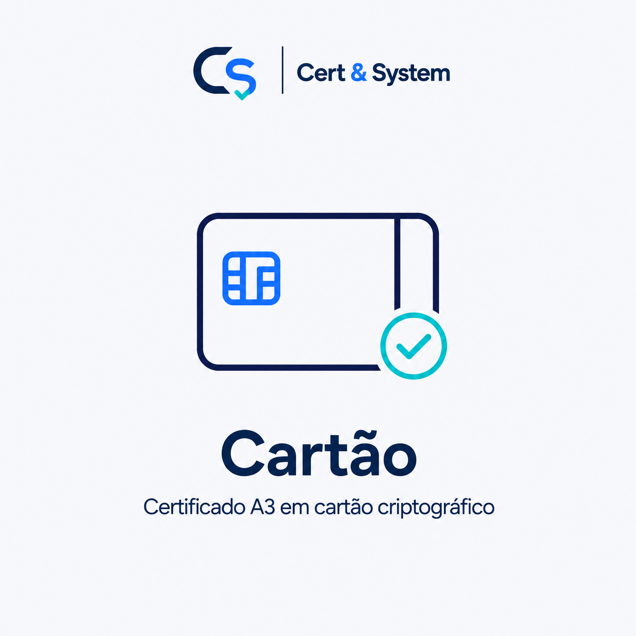 Arte do produto Cartão criptográfico