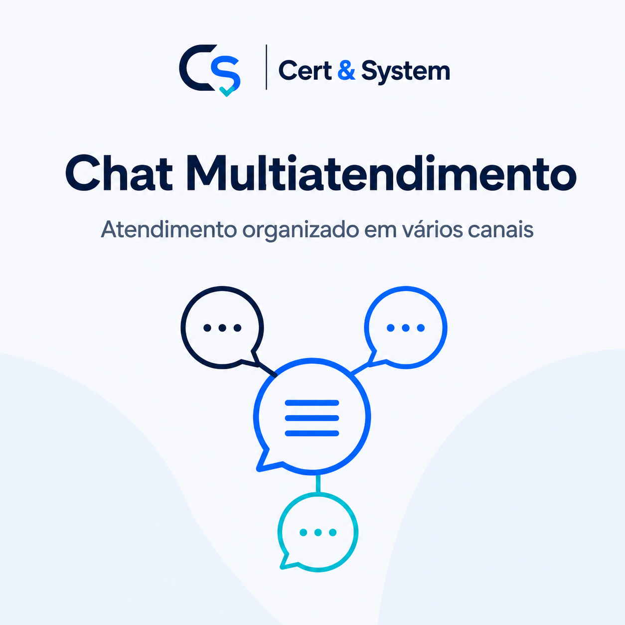Arte do sistema Chat multiatendimento