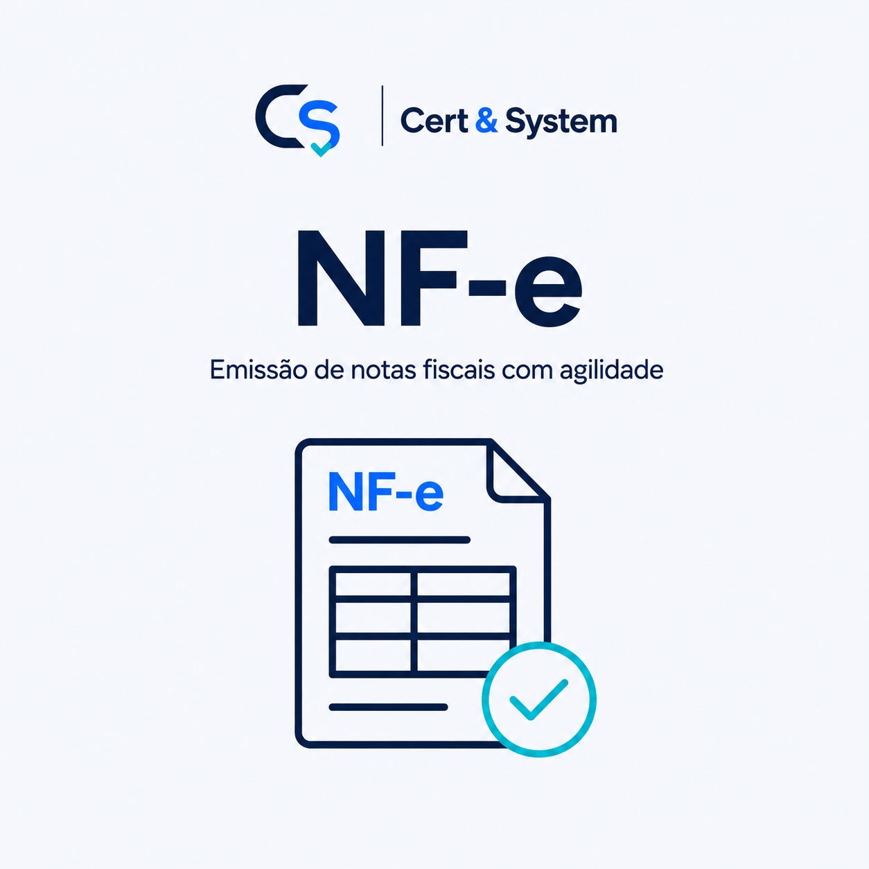 Arte do sistema Emissor NF-e