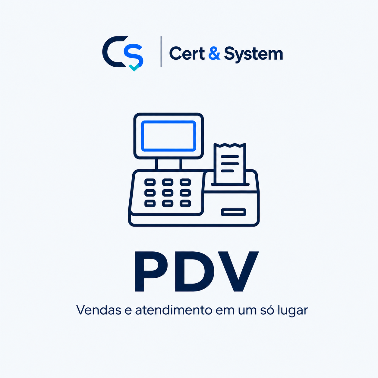 Arte do sistema PDV