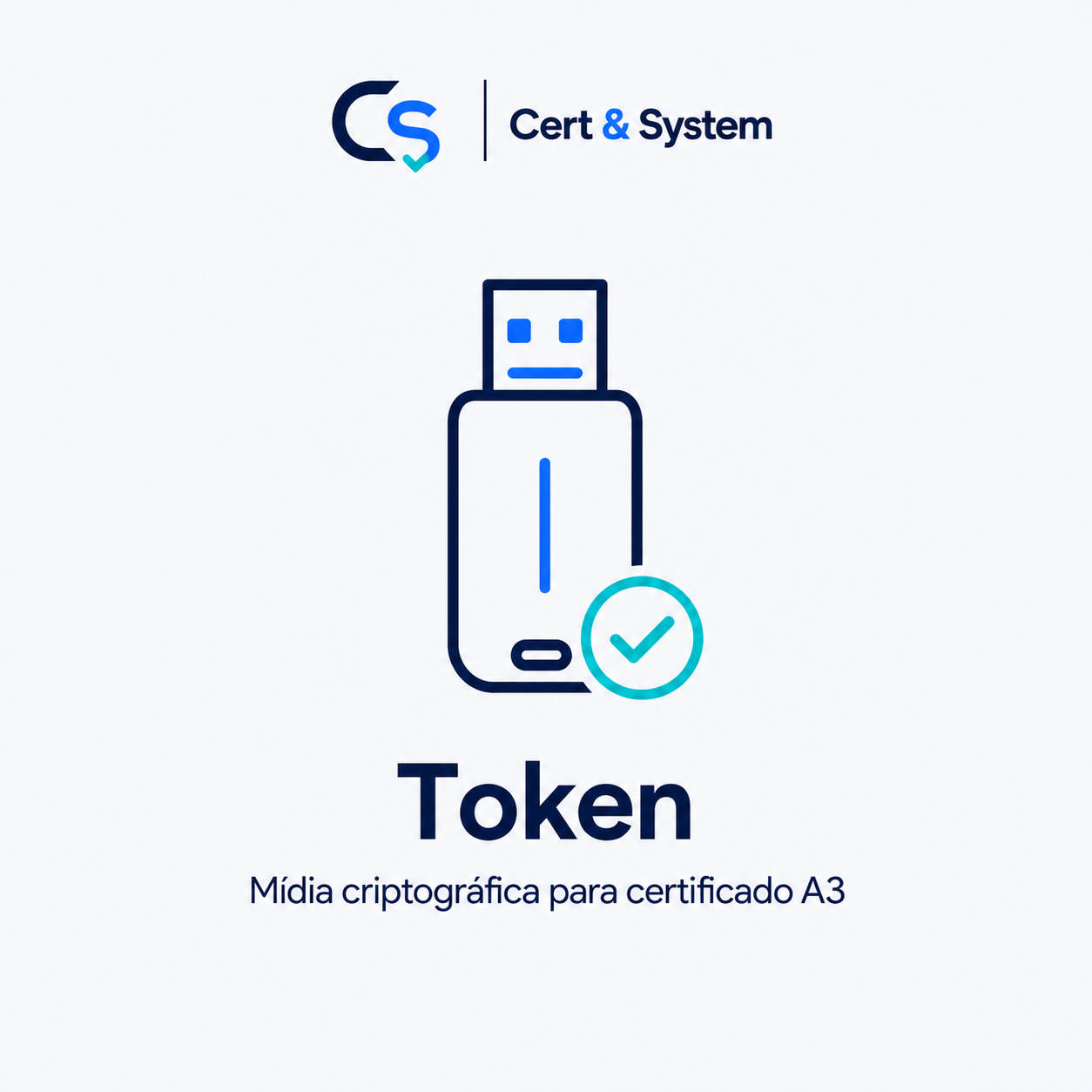 Arte do produto Token criptográfico